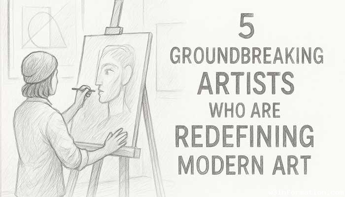 5 Groundbreaking Artists Who Are Redefining Modern Art