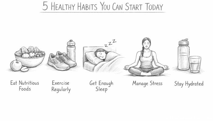5 Healthy Habits You Can Start Today
