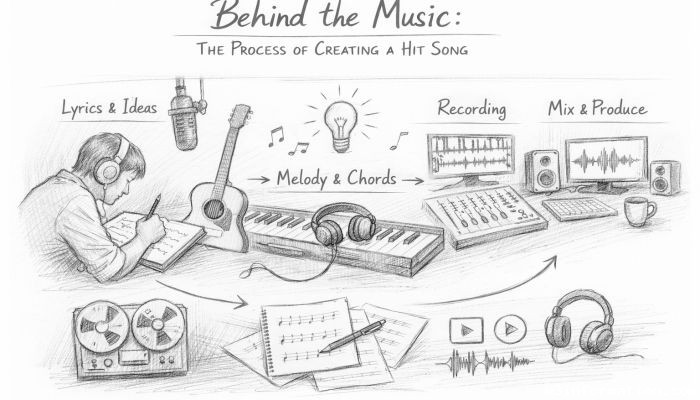 Behind the Music: The Process of Creating a Hit Song