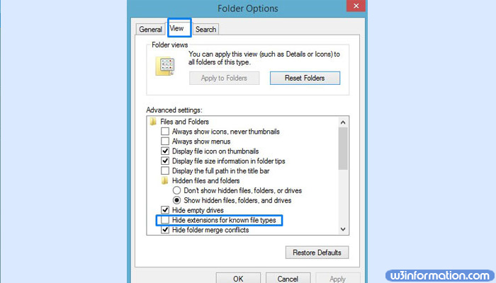hidden files