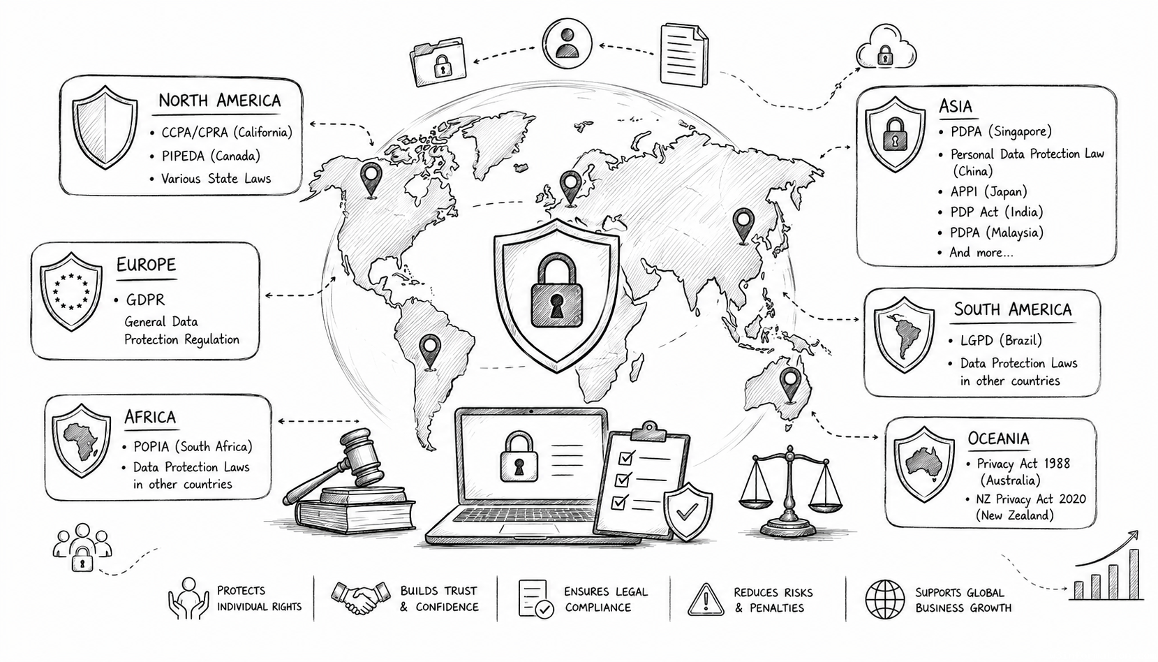 data-privacy-laws-around-the-world