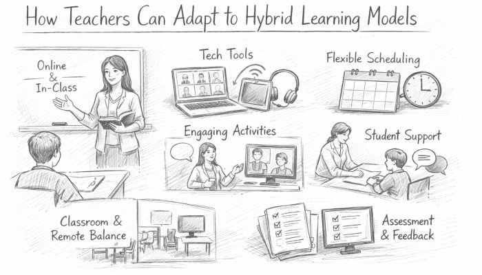 How Teachers Can Adapt to Hybrid Learning Models