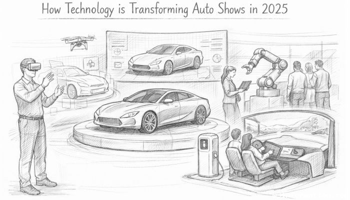 How Technology is Transforming Auto Shows in 2025