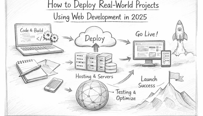How to Deploy Real-World Projects Using Web Development in 2025