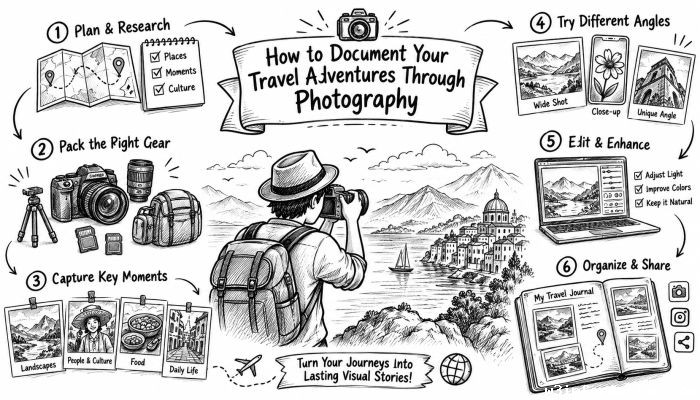 How to Document Your Travel Adventures Through Photography