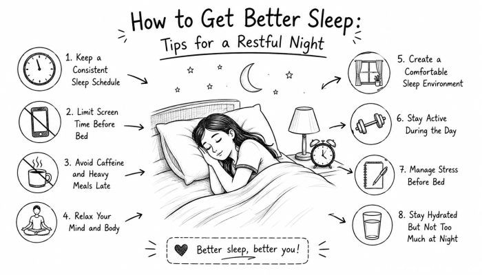How to Get Better Sleep: Tips for a Restful Night