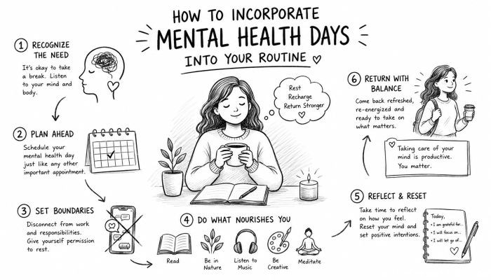 How to Incorporate Mental Health Days into Your Routine
