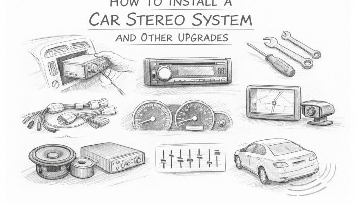 How to Install a Car Stereo System and Other Upgrades