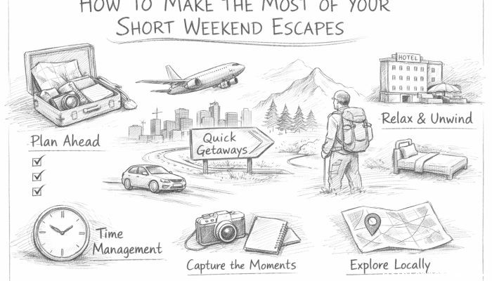 How to Make the Most of Your Short Weekend Escapes