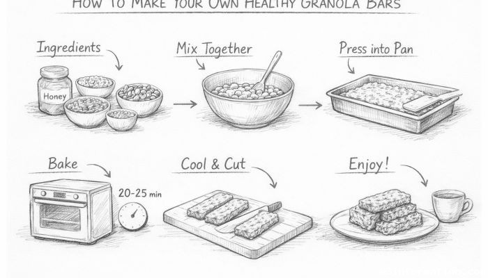 How to Make Your Own Healthy Granola Bars