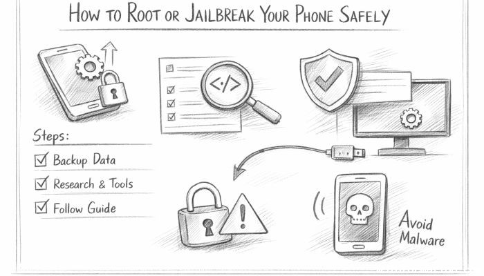 How to Root or Jailbreak Your Phone Safely