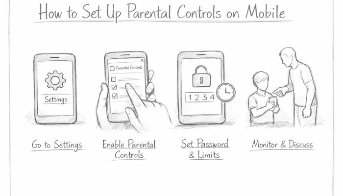 How to Set Up Parental Controls on Mobile