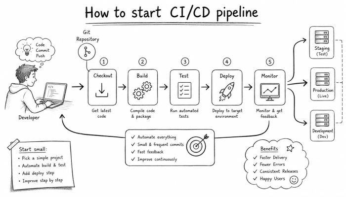 how-to-start-ci-cd-pipeline