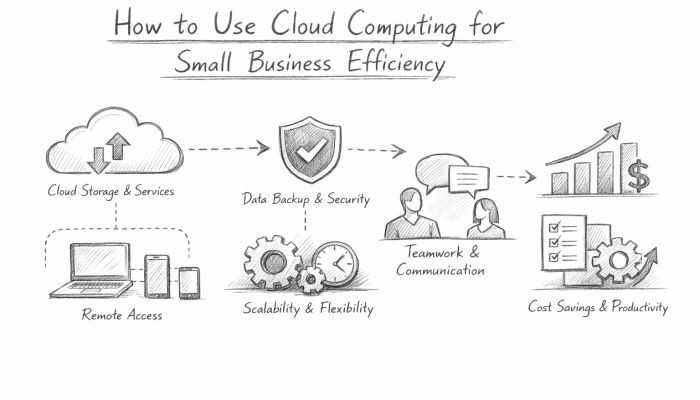 How to Use Cloud Computing for Small Business Efficiency