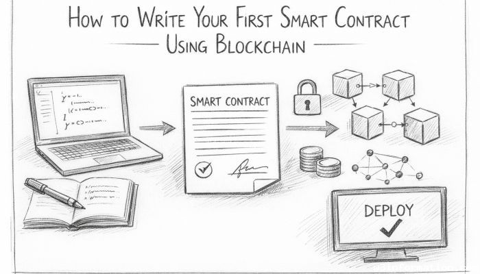 How to Write Your First Smart Contract Using Blockchain
