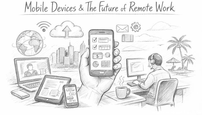 Mobile Devices and the Future of Remote Work