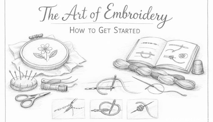 The Art of Embroidery: How to Get Started