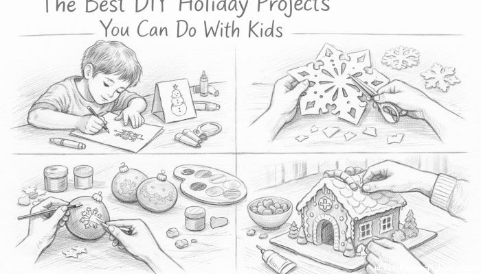 The Best DIY Holiday Projects You Can Do With Kids
