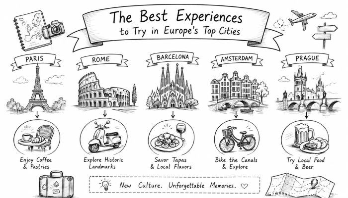 The Best Experiences to Try in Europe’s Top Cities