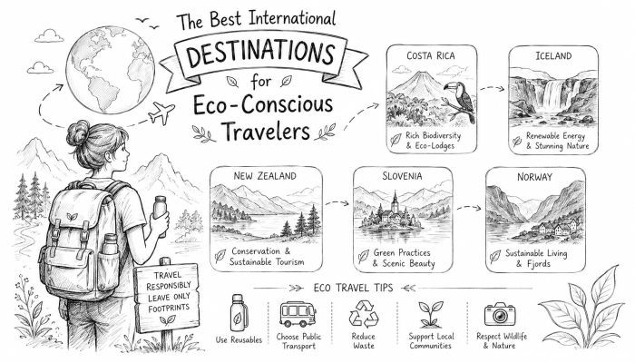 The Best International Destinations for Eco-Conscious Travelers