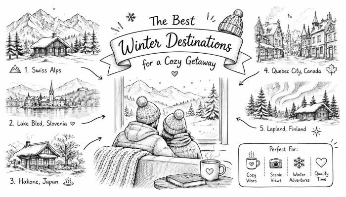 The Best Winter Destinations for a Cozy Getaway