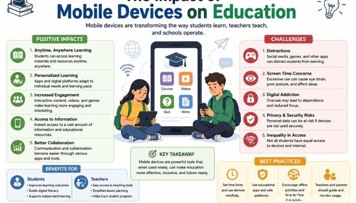 The Impact of Mobile Devices on Education
