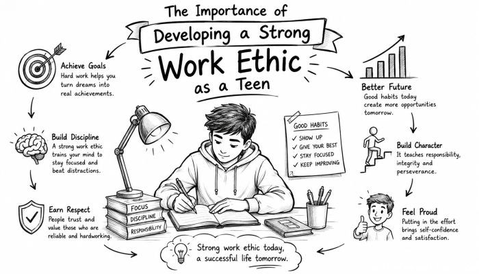 The Importance of Developing a Strong Work Ethic as a Teen