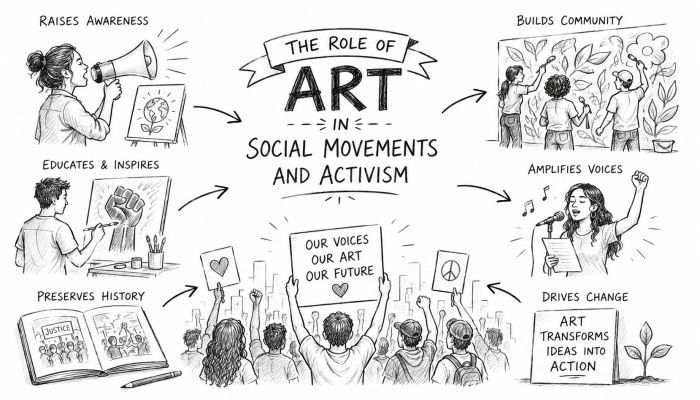 The Role of Art in Social Movements and Activism