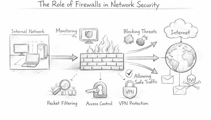 The Role of Firewalls in Network Security