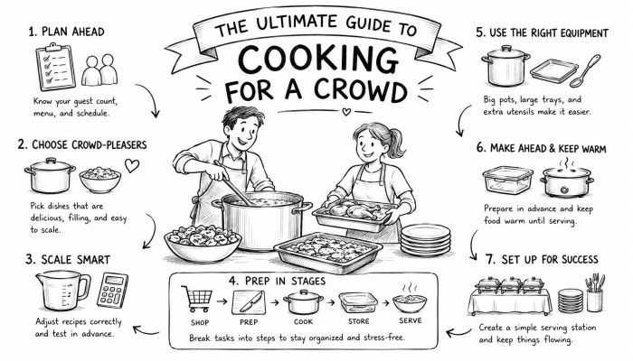 The Ultimate Guide to Cooking for a Crowd