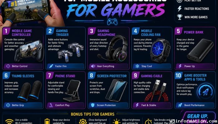 Top Mobile Accessories for Gamers